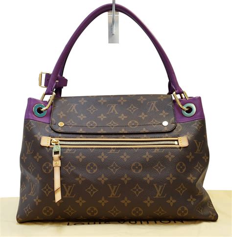 louis vuitton purple handbag